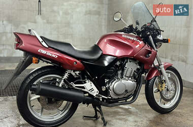 Мотоцикл Без обтекателей (Naked bike) Honda CB 500 1997 в 