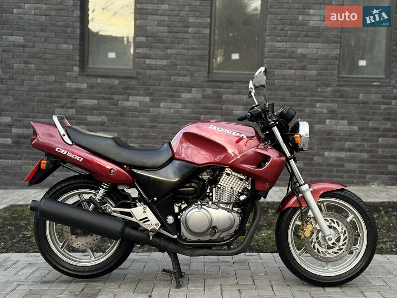 Мотоцикл Без обтекателей (Naked bike) Honda CB 500 1997 в Ровно фото Мотоцикл Без обтекателей (Naked bike) Honda CB 500 1997 в Ровно