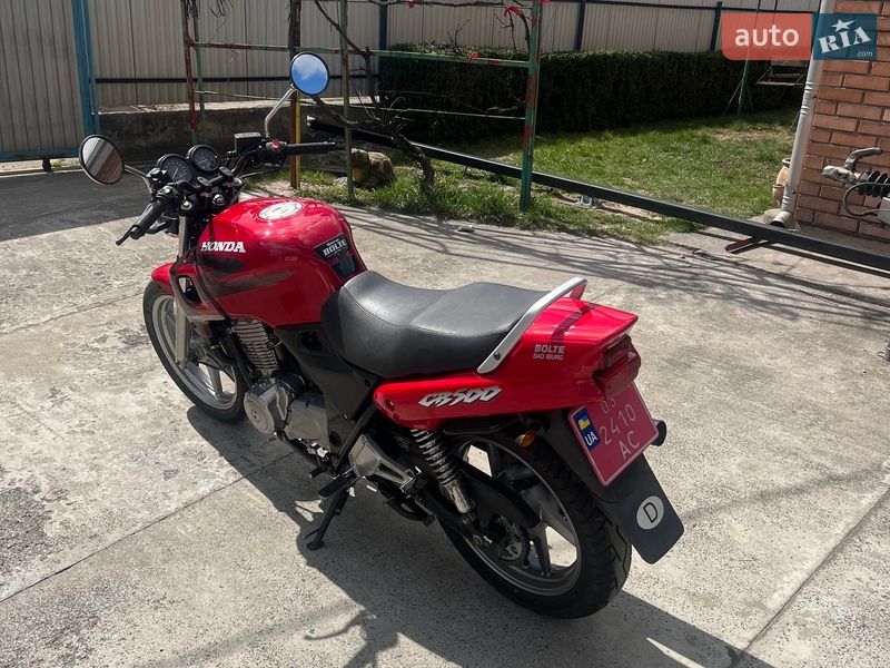 Мотоцикл Без обтікачів (Naked bike) Honda CB 500 1999 в Ковелі фото 9 Мотоцикл Без обтікачів (Naked bike) Honda CB 500 1999 в Ковелі