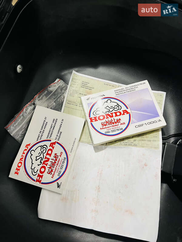 Мотоцикл Спорт-туризм Honda CBF 1000 2006 в Киеве