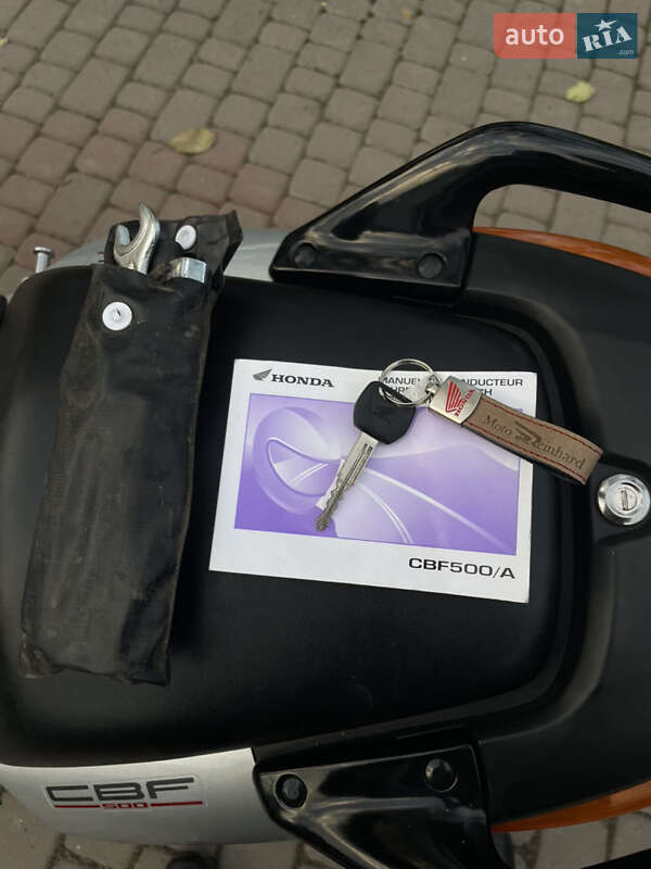 Мотоцикл Без обтікачів (Naked bike) Honda CBF 500 2004 в Бродах фото 19 Мотоцикл Без обтікачів (Naked bike) Honda CBF 500 2004 в Бродах