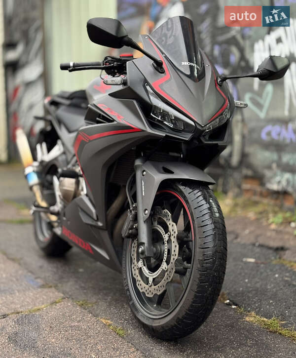 Спортбайк Honda CBR 400R 2021 в Киеве фото 2 Спортбайк Honda CBR 400R 2021 в Киеве