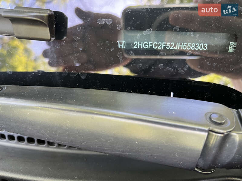 Седан Honda Civic 2018 в Чернігові