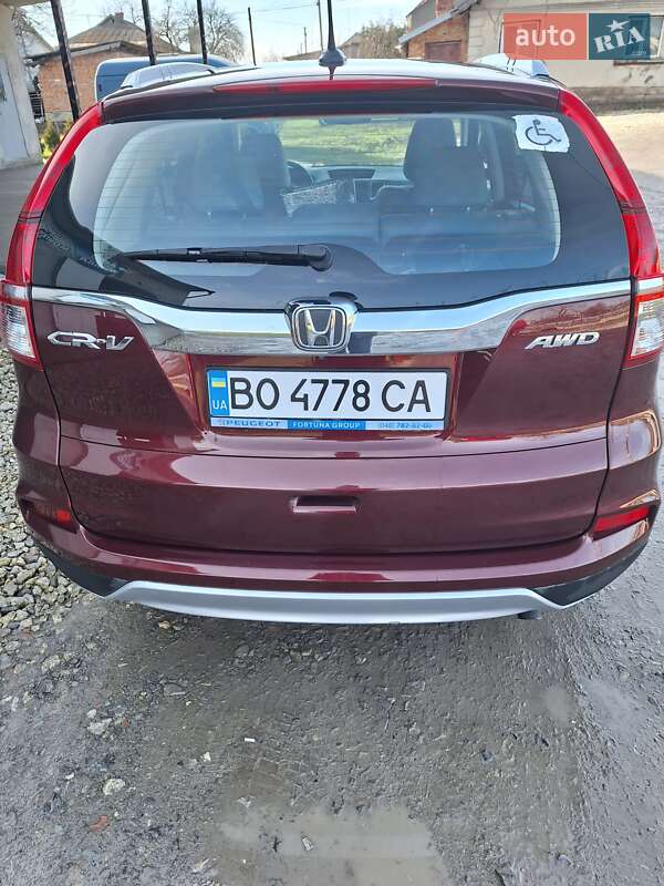 Внедорожник / Кроссовер Honda CR-V 2015 в Тернополе