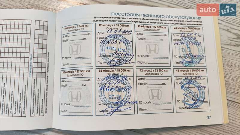 Внедорожник / Кроссовер Honda CR-V 2012 в Черновцах фото 25 Внедорожник / Кроссовер Honda CR-V 2012 в Черновцах