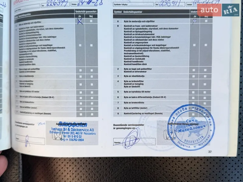 Внедорожник / Кроссовер Honda CR-V 2013 в Житомире документ 10 фото Внедорожник / Кроссовер Honda CR-V 2013 в Житомире документ