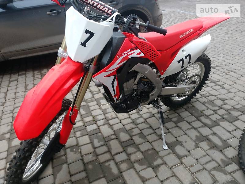 Мотоцикл Кросс Honda CRF 450R 2018 в Монастирищеві