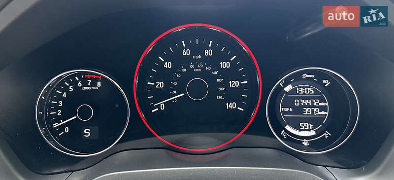 Позашляховик / Кросовер Honda HR-V 2017 в Дніпрі фото 31 Позашляховик / Кросовер Honda HR-V 2017 в Дніпрі