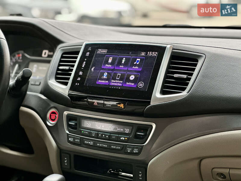 Внедорожник / Кроссовер Honda Pilot 2017 в Черновцах фото 11 Внедорожник / Кроссовер Honda Pilot 2017 в Черновцах