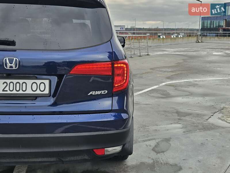 Позашляховик / Кросовер Honda Pilot 2016 в Києві