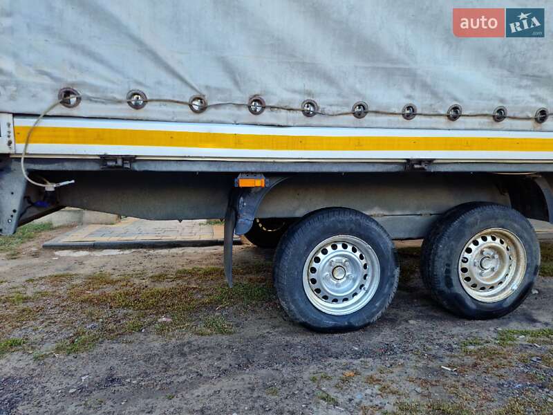 Тентований борт (штора) - прицеп Humbaur 5190 2007 в Судовій Вишні фото 4 Тентований борт (штора) - прицеп Humbaur 5190 2007 в Судовій Вишні