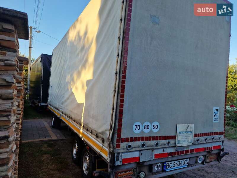 Тентований борт (штора) - прицеп Humbaur 5190 2007 в Судовій Вишні фото 15 Тентований борт (штора) - прицеп Humbaur 5190 2007 в Судовій Вишні