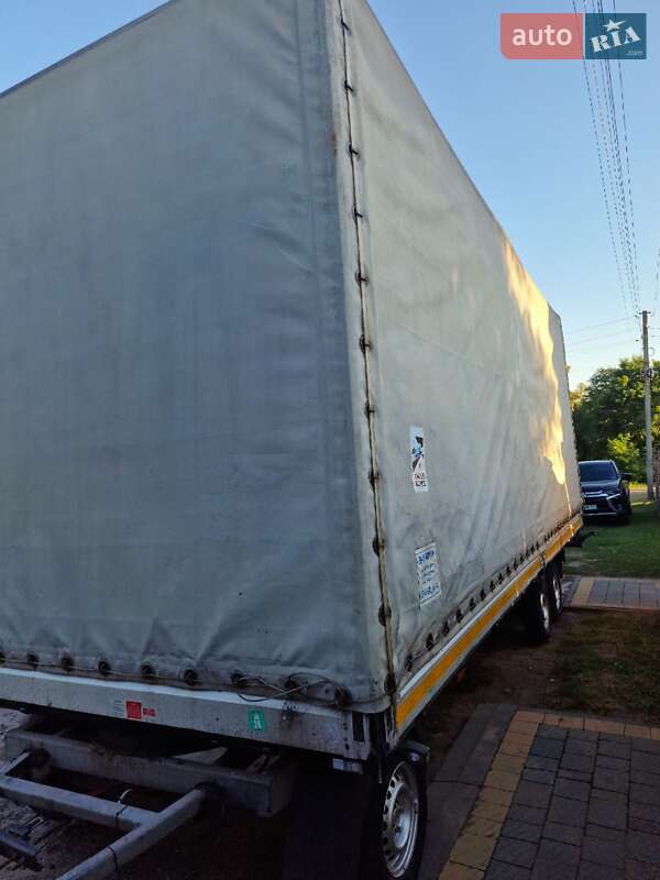 Тентований борт (штора) - прицеп Humbaur 5190 2007 в Судовій Вишні фото 16 Тентований борт (штора) - прицеп Humbaur 5190 2007 в Судовій Вишні