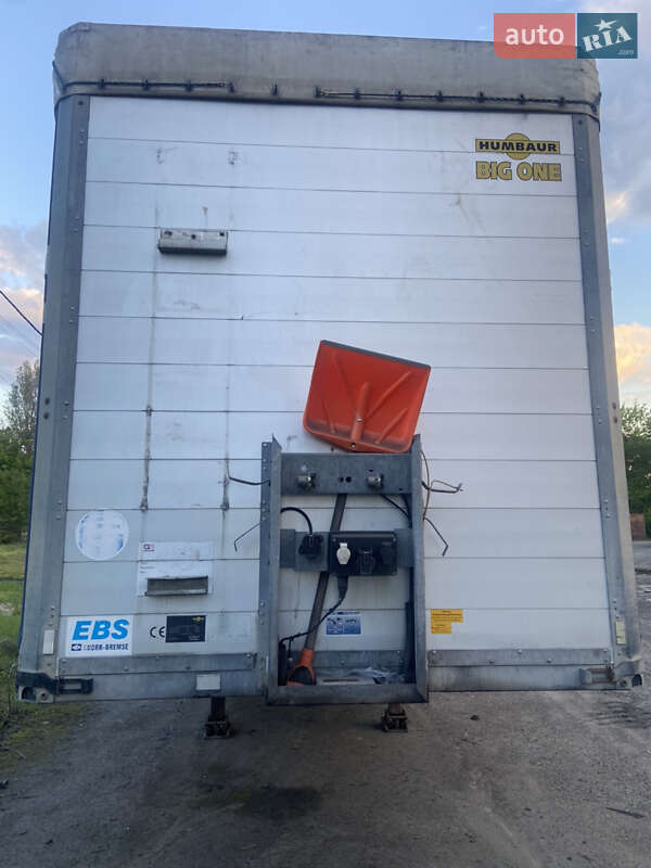 Тентованный борт (штора) - полуприцеп Humbaur HSA 2010 в Львове