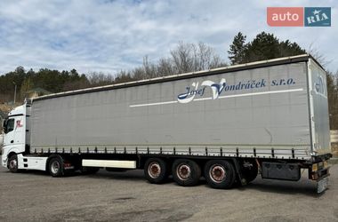 Тентованный борт (штора) - полуприцеп Humbaur HSA 2012 в Могилев-Подольске