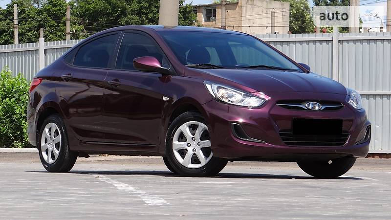 Седан Hyundai Accent 2013 в Одесі