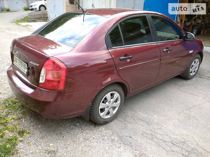 Седан Hyundai Accent 2008 в Києві