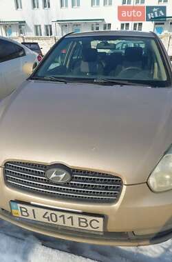 Седан Hyundai Accent 2008 в Полтаве