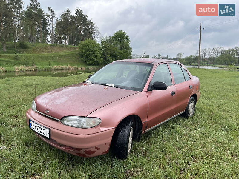Седан Hyundai Accent 1995 в Вінниці фото 2 Седан Hyundai Accent 1995 в Вінниці