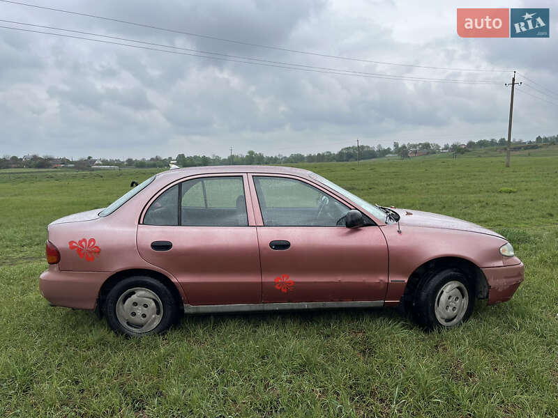 Седан Hyundai Accent 1995 в Вінниці фото 6 Седан Hyundai Accent 1995 в Вінниці