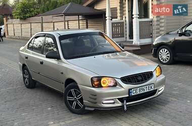 Седан Hyundai Accent 2002 в Чернівцях