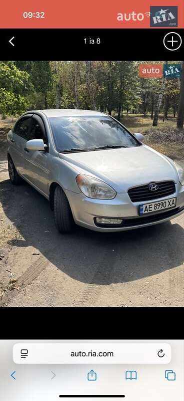 Седан Hyundai Accent 2008 в Новомосковске фото 6 Седан Hyundai Accent 2008 в Новомосковске