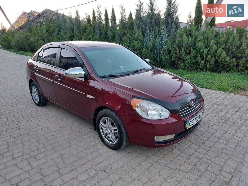 Седан Hyundai Accent 2008 в Кицмани фото 2 Седан Hyundai Accent 2008 в Кицмани
