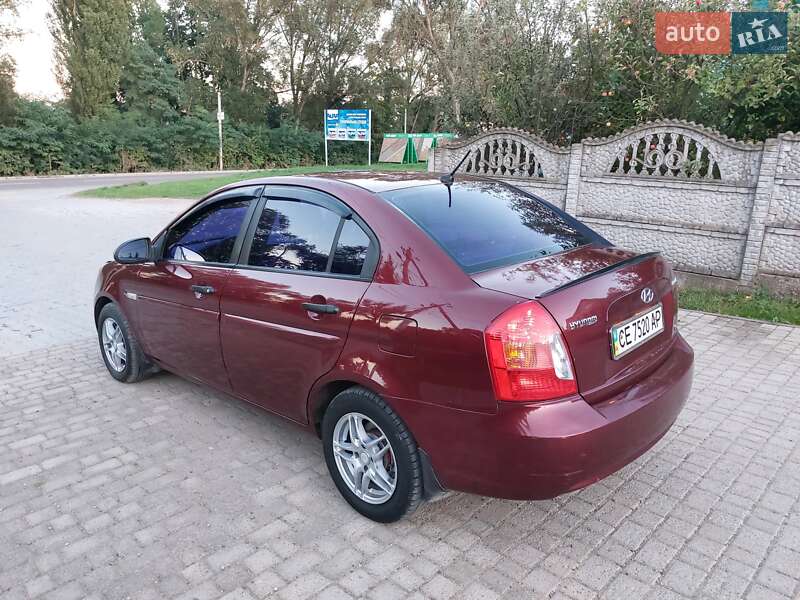 Седан Hyundai Accent 2008 в Кицмани фото 7 Седан Hyundai Accent 2008 в Кицмани