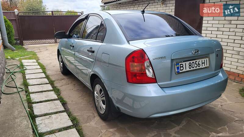 Седан Hyundai Accent 2008 в Миргороді
