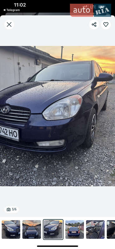 Седан Hyundai Accent 2008 в Черновцах фото 3 Седан Hyundai Accent 2008 в Черновцах