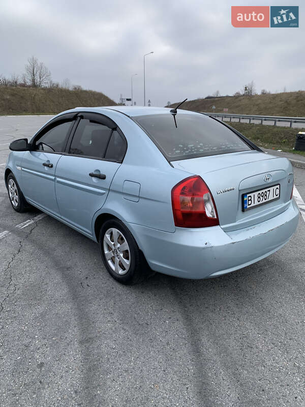 Седан Hyundai Accent 2008 в Полтаві фото 4 Седан Hyundai Accent 2008 в Полтаві