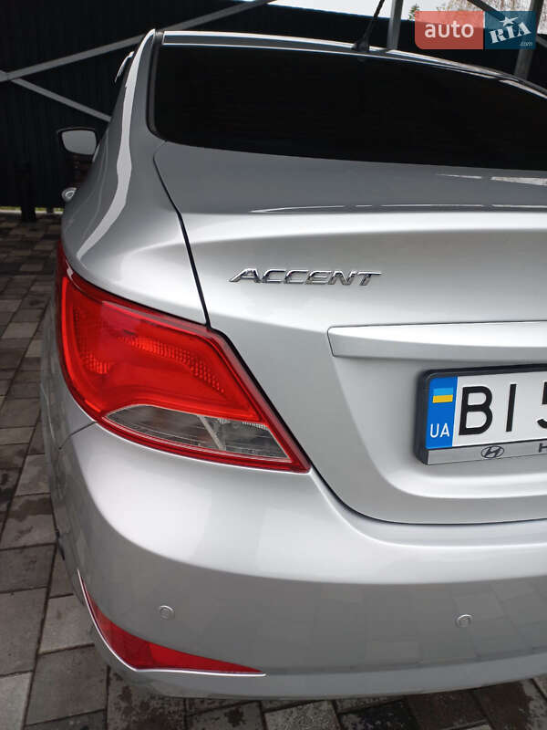 Седан Hyundai Accent 2016 в Полтаве