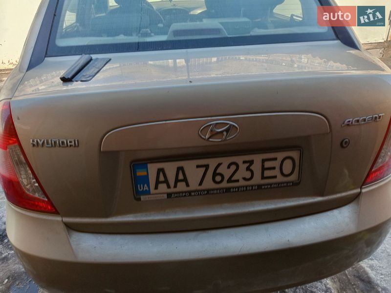 Седан Hyundai Accent 2007 в Киеве