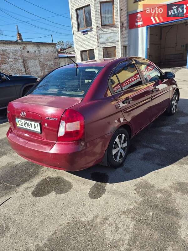 Седан Hyundai Accent 2008 в Чернигове фото 5 Седан Hyundai Accent 2008 в Чернигове