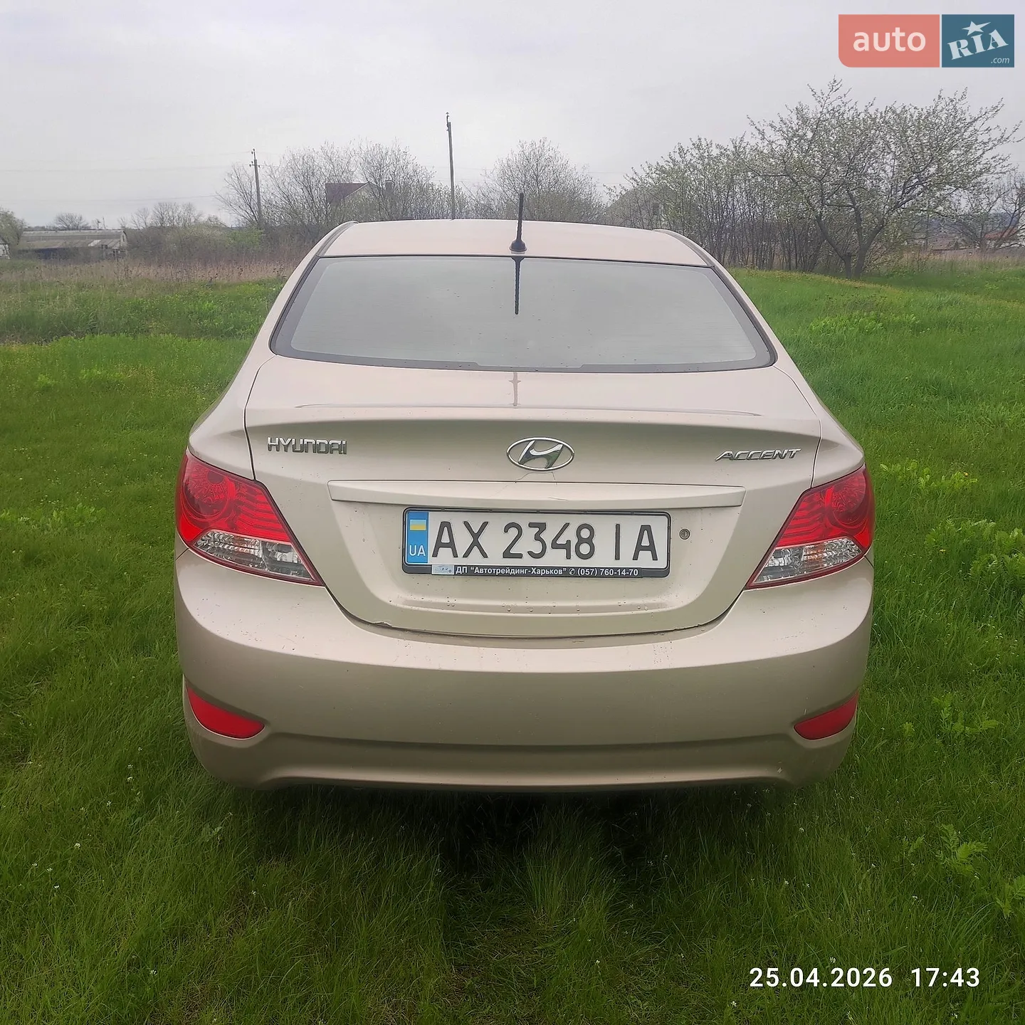 2012 Hyundai Accent - мініатюра 3