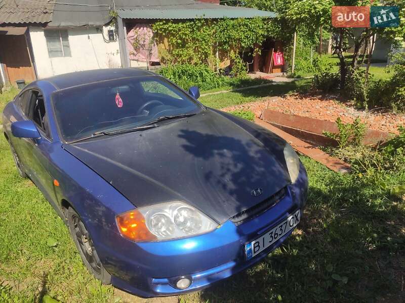 Купе Hyundai Coupe 2002 в Полтаві