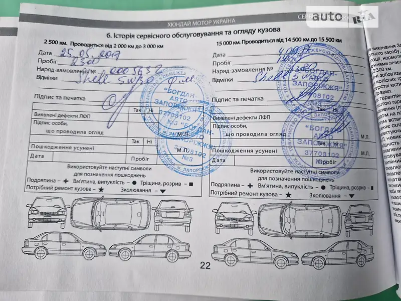 Внедорожник / Кроссовер Hyundai Creta 2016 в Запорожье документ