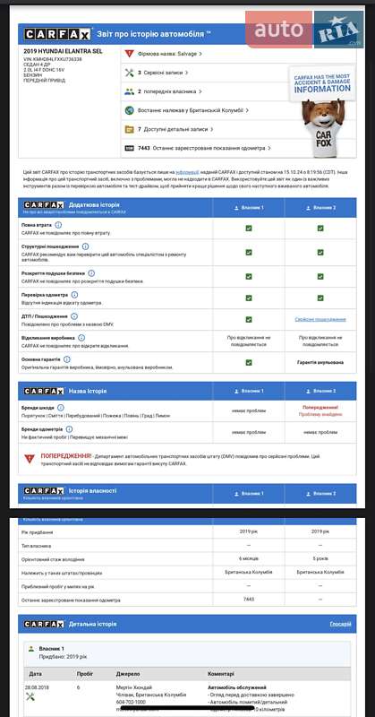 Седан Hyundai Elantra 2018 в Киеве