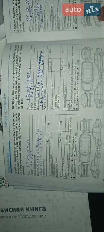 Седан Hyundai Elantra 2017 в Полтаве документ