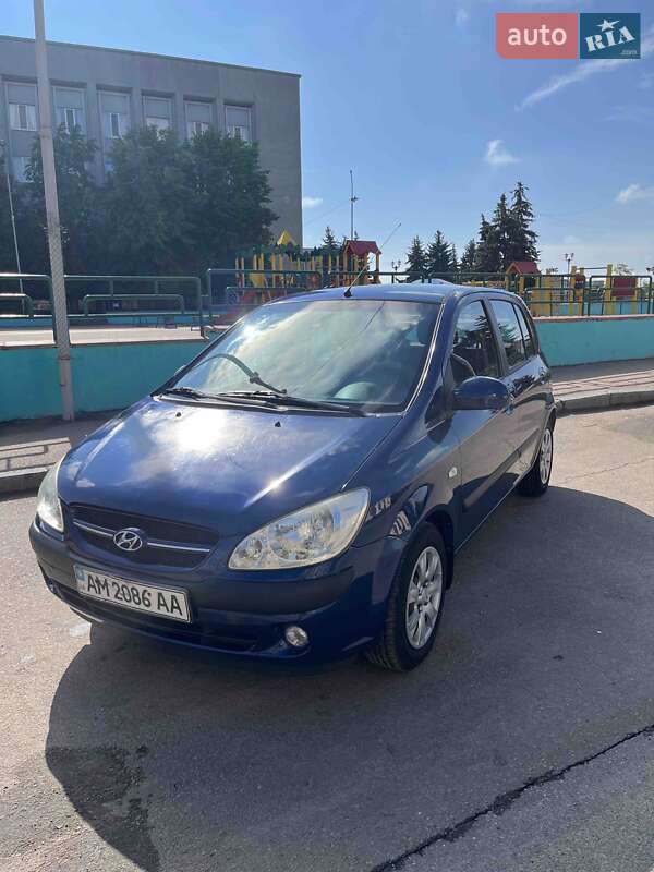 Хэтчбек Hyundai Getz 2007 в Петропавловской Борщаговке