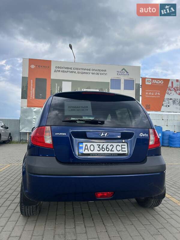 Хэтчбек Hyundai Getz 2008 в Мукачево