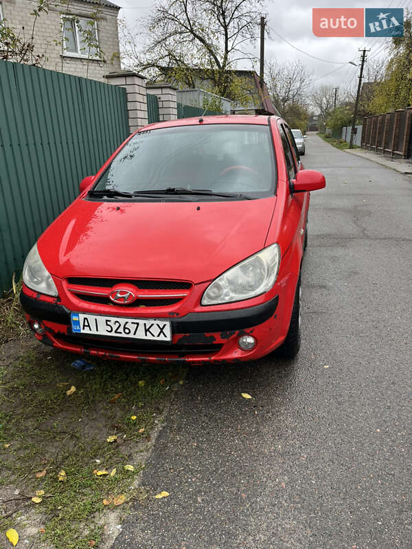 Хетчбек Hyundai Getz 2008 в Броварах фото Хетчбек Hyundai Getz 2008 в Броварах