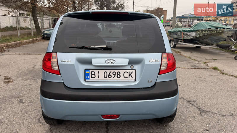Хетчбек Hyundai Getz 2006 в Полтаві фото 4 Хетчбек Hyundai Getz 2006 в Полтаві