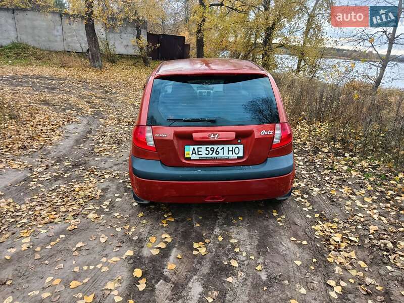 Хетчбек Hyundai Getz 2008 в Дніпрі фото 3 Хетчбек Hyundai Getz 2008 в Дніпрі