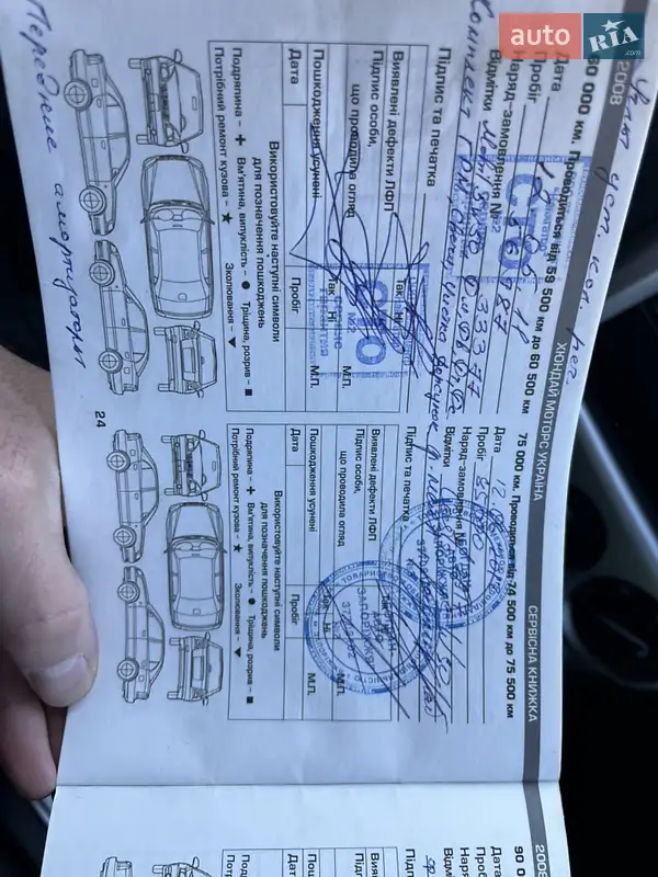 Хетчбек Hyundai Getz 2008 в Кам'янець-Подільському документ 7 фото Хетчбек Hyundai Getz 2008 в Кам'янець-Подільському документ