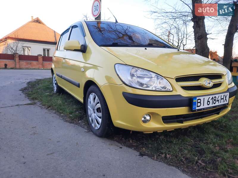Хетчбек Hyundai Getz 2008 в Лубнах