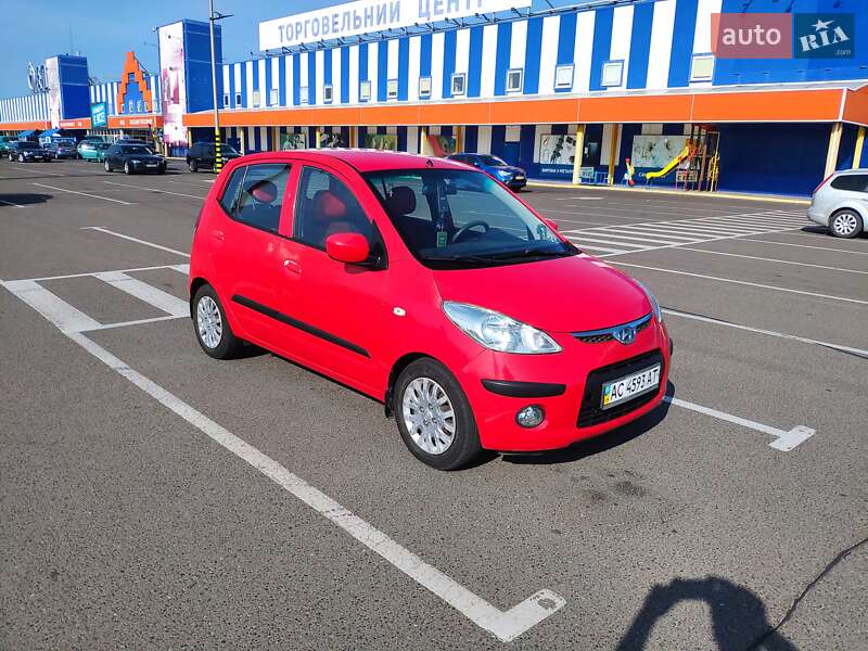 Хэтчбек Hyundai i10 2008 в Луцке фото 5 Хэтчбек Hyundai i10 2008 в Луцке