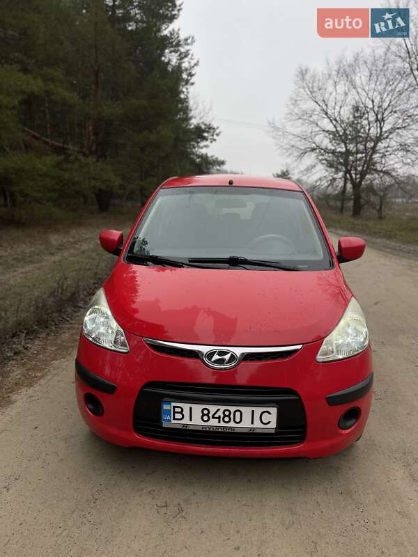 Хетчбек Hyundai i10 2008 в Полтаві фото Хетчбек Hyundai i10 2008 в Полтаві