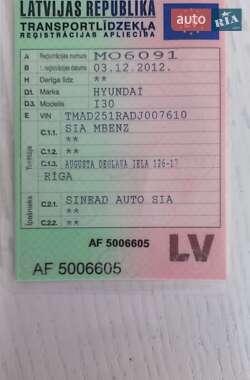 Хетчбек Hyundai i30 2012 в Нововолинську