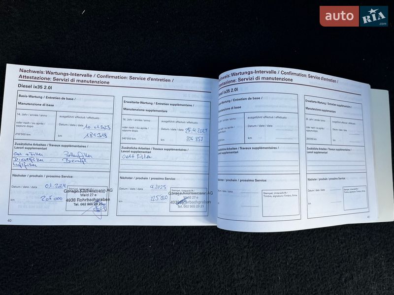 Внедорожник / Кроссовер Hyundai ix35 2010 в Луцке